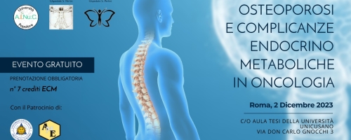 OSTEOPOROSI E COMPLICANZE ENDOCRINO-METABOLICHE  IN ONCOLOGIA